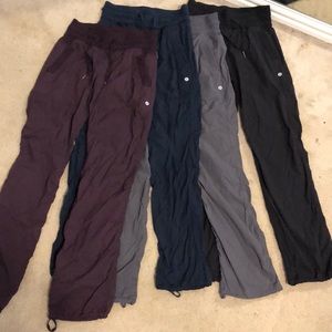 4 Pairs Lululemon Studio Pants